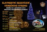 Slavnostní rozsvícení vánočního stromu 2015