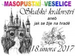 Masopustní veselice Skály 2017